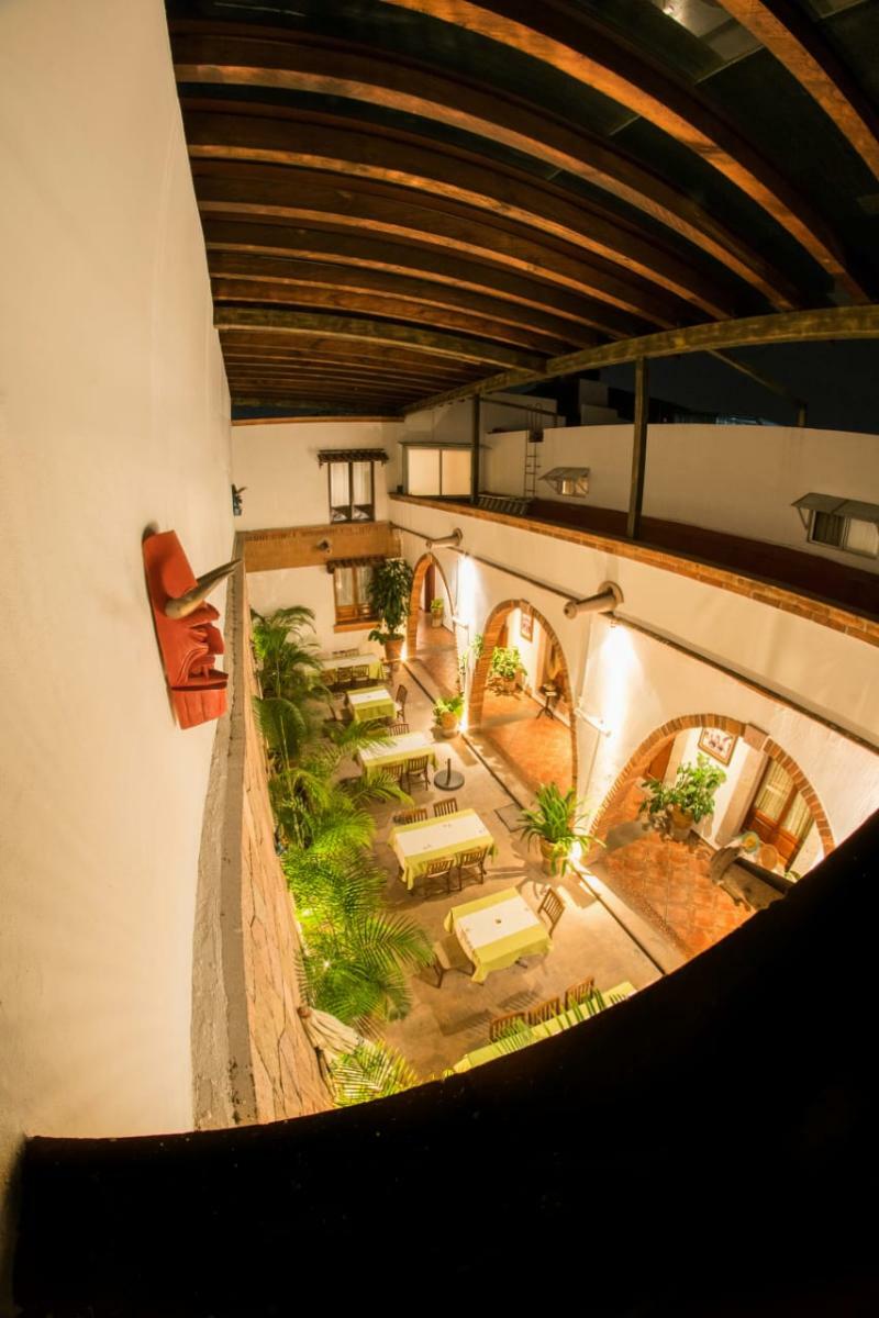 Hotel Meson De Los Remedios Morelia Exterior photo